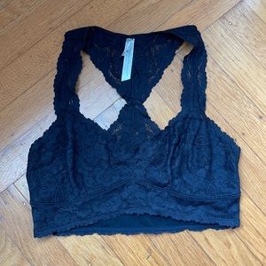 Free People Galloon Lace Racerback Bra